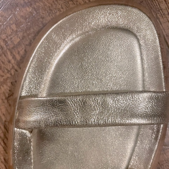 Free People Gold Sandals - Picture 7 of 9